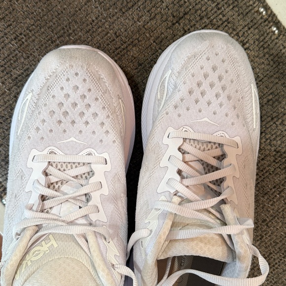 Hoka Women's White Athletic Shoes - Picture 5 of 5